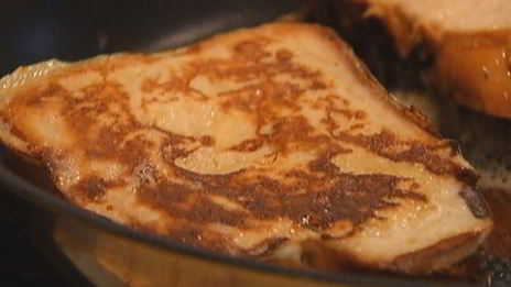 шоколадные французские тосты