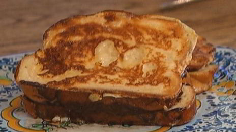 шоколадные французские тосты