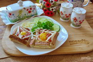 Тосты Карбонара