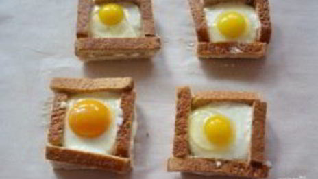 тосты карбонара