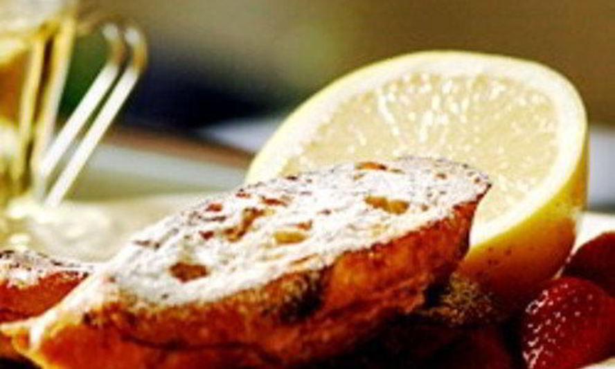 Рецепт тосты с малиновым пюре