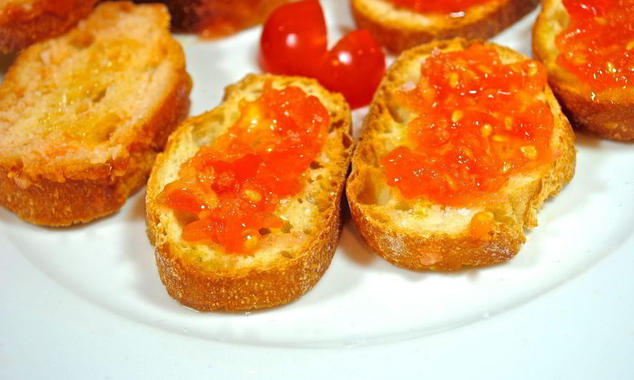 Рецепт тосты с помидорами