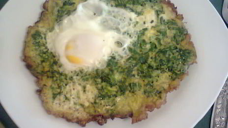 глазунья с эстрагоном