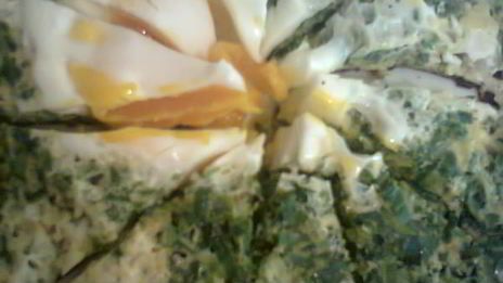 глазунья с эстрагоном