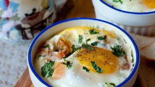 Глазунья в микроволновке