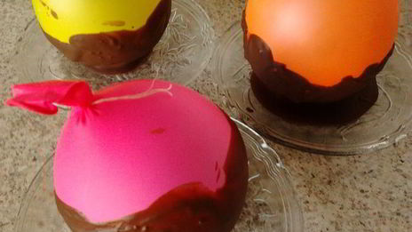 глазунья в шоколаде