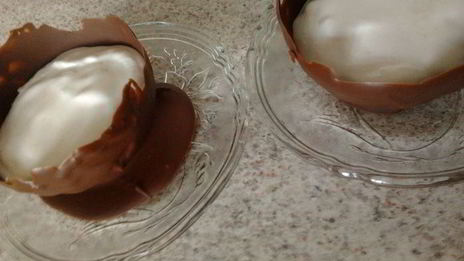 глазунья в шоколаде