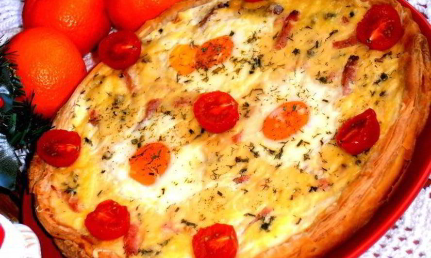 Рецепт глазунья в съедобной сковородке