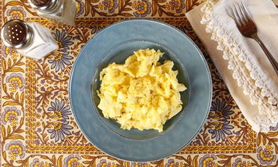 Рецепт простая яичница болтунья