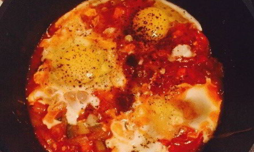 Рецепт шакшука с лечо