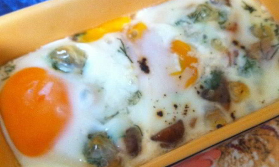 Рецепт воскресная яичница