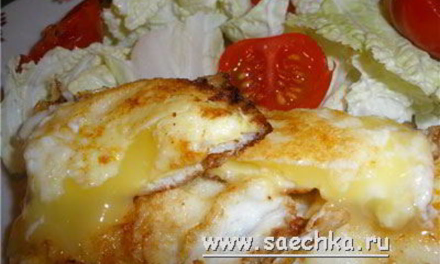 Рецепт яичница из замороженных яиц