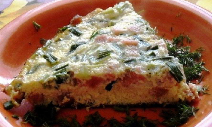 Рецепт яичница на кефире