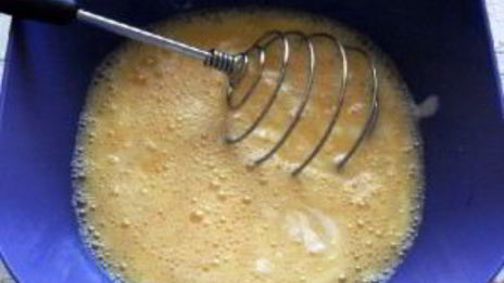 яичница на кефире