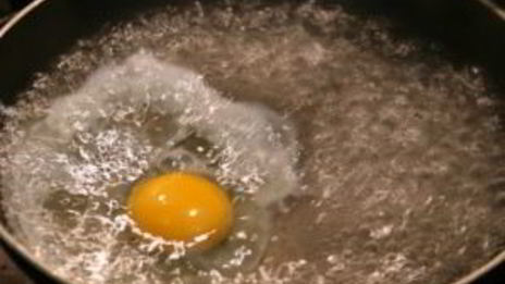 яичница на воде