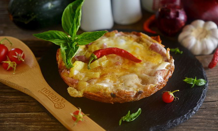 Рецепт яичница по-испански