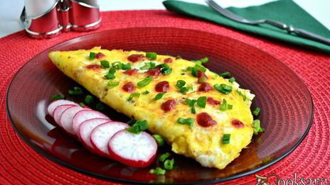 яичница по-японски с сыром