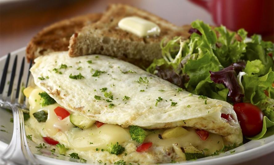 Рецепт яичница с мексиканской смесью