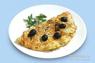 Яичница с печенью