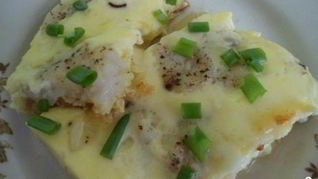 Яичница с рыбой