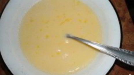 яичница с рыбой