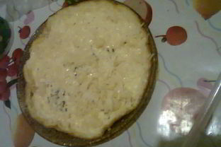 Яичница с сыром и колбасой