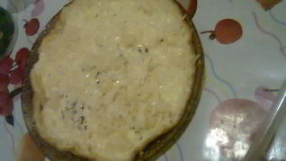 Яичница с сыром и колбасой