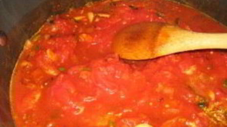 яичница с томатной пастой