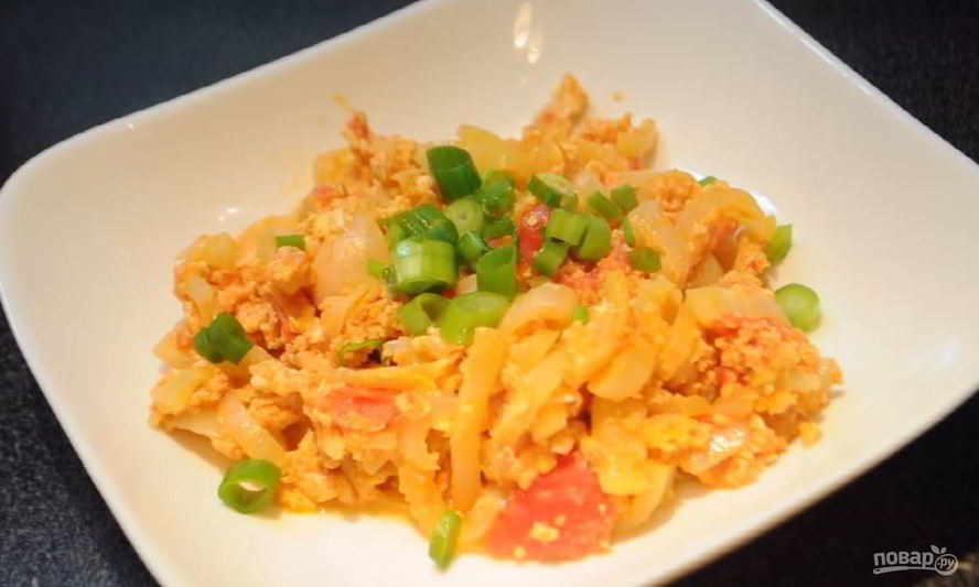 Рецепт яичница шакшука