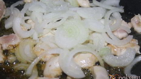 яичница со сметаной