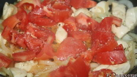 яичница со сметаной