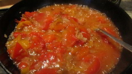 яичница в булочке