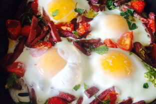 Яичница в духовке