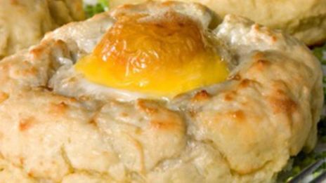 яичница в гнезде