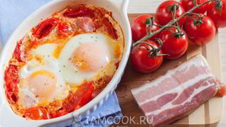 Яичница в микроволновке