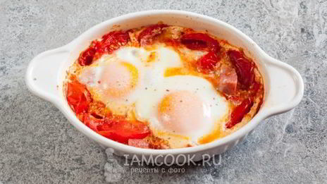 яичница в микроволновке