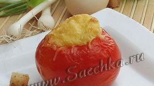 Яичница в помидоре