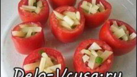 яичница в томатах в духовке