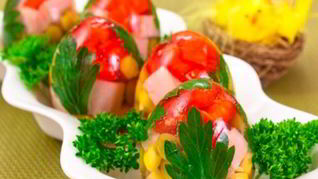 Яйца заливные