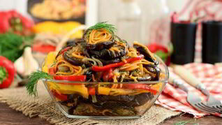 Закуска из баклажанов