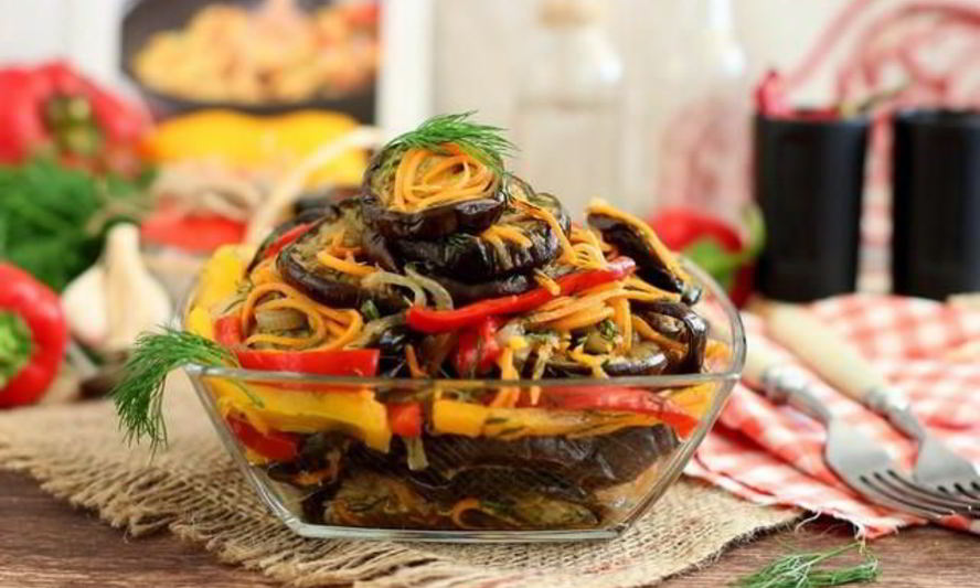 Рецепт закуска из баклажанов