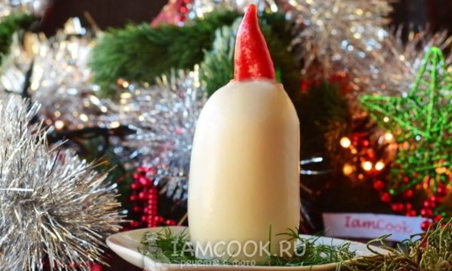 Рецепт закуска из кальмара свеча