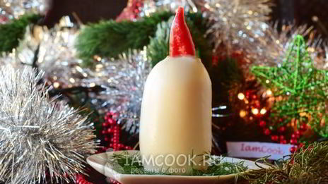 закуска из кальмара свеча