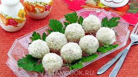 закуска из печени трески