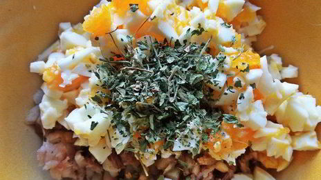 закуска скумбрия с яйцом