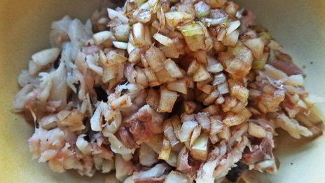 закуска скумбрия с яйцом