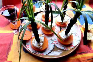 Закуска в африканском стиле