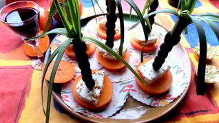 Закуска в африканском стиле