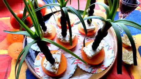 закуска в африканском стиле