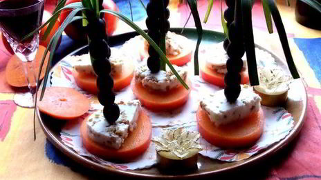 закуска в африканском стиле